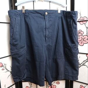 Polo by Ralph Lauren Navy Blue Cargo Shorts Relaxed Fit